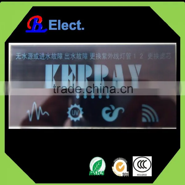 Negative Segment Character Solar Water Heater Lcd Display,practical TN,white Backlight, Transmissive