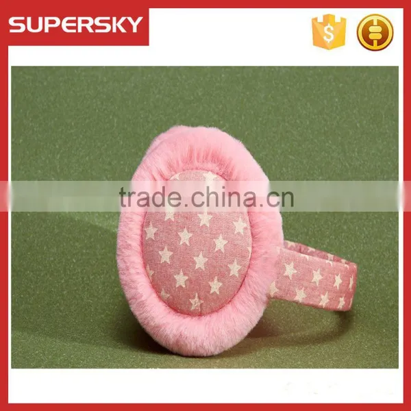 V-209 Fashion multicolors lady winter earmuffs for keep ear warmer