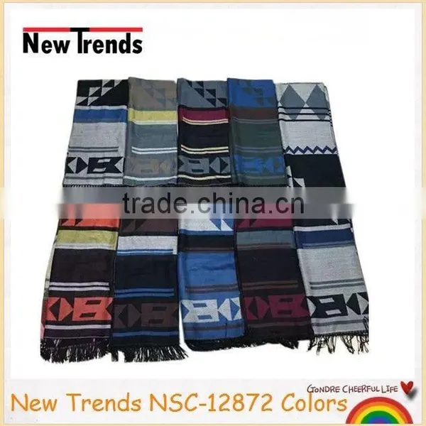 Hot Sale !! Fashion Aztec Imitate Cashmere Woven Pashmina Winter Cape photo-2
