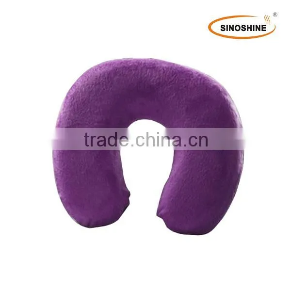 2014 Latest Electric Heat Therapy u Shape Neck Pillows 30*30cm in Yellow photo-2