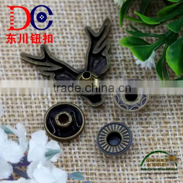 New Arrived Fashion Design Metal Snap Fastener Button photo-2