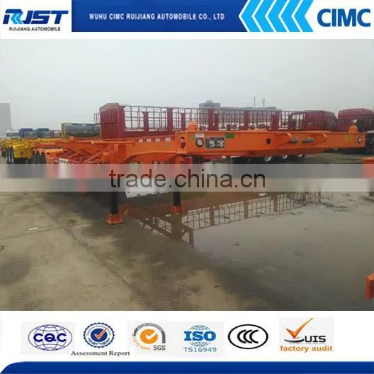 Hot Sale !CIMC Brand Container Skeleton Trailer photo-3
