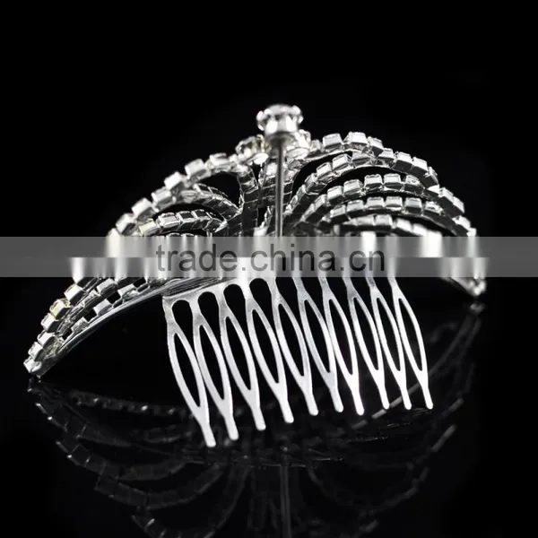 Wholesale Rhinestone Crystal Beauty Pageant Crowns and Tiaras photo-2