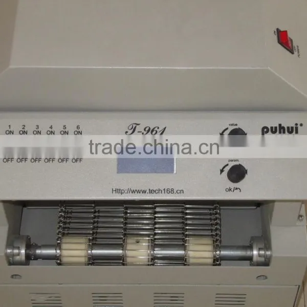 6 Zones SMT Soldering Machine, Infrared Reflow Oven , LED Soldering Machine,puhui T-961 photo-2