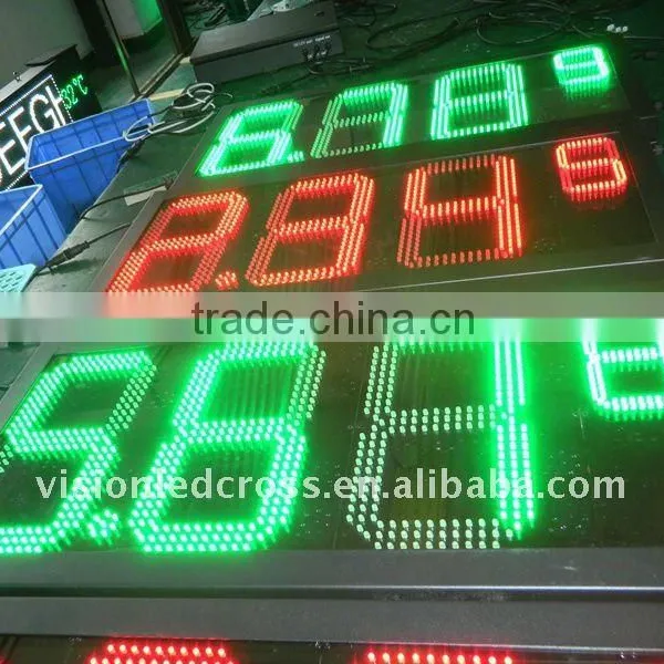 7 Segment Led Digit/ Outdoor Price Sign/Led Number Display Board photo-5