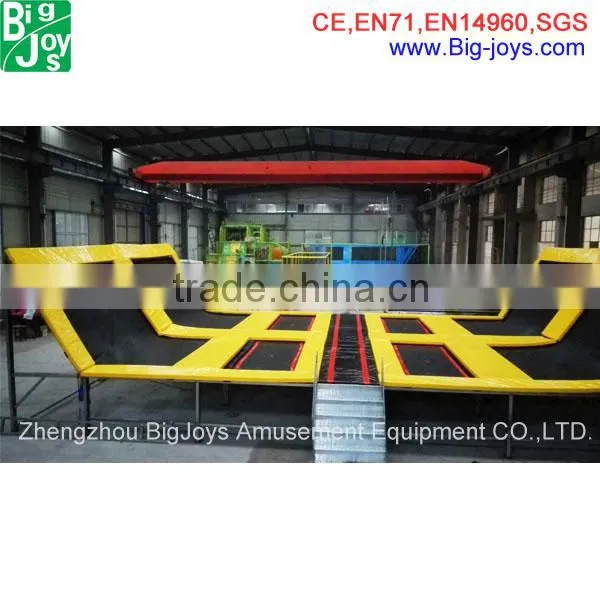 Factory Produce and Sell Small Trampoline Park Customized According to Client's Requirements photo-4