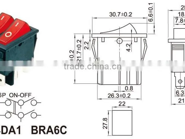 Snap Boat Switch,Buy Wholesale From China Mini Switch/on-off Switch With CE,rocker Switch photo-3