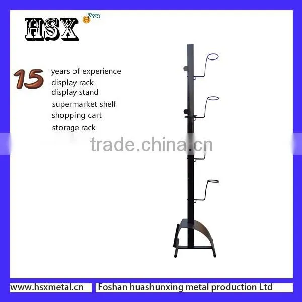 Professional Custom Double Sides Hot Selling Ratail Metal Safety Motorcycle Helmet Display Rack photo-6