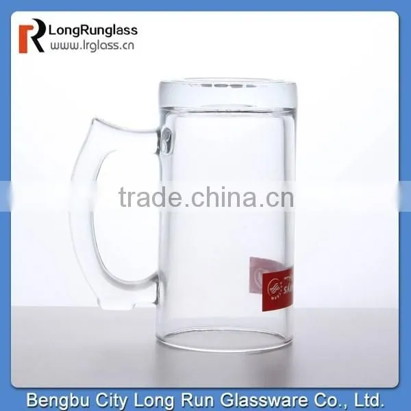 LongRun 370ml Wholesale Round Bottom Custom Sprinting Heavy Beer Mug photo-5