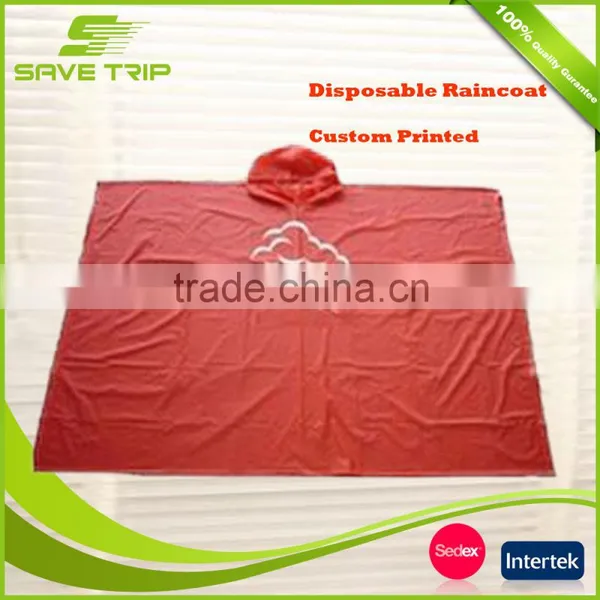 Rainponcho Various Kind of Material PE/PEVA/EVA/PVC/Polyester/Nylon Rain Coat photo-6
