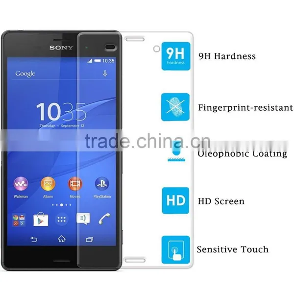 Direct Sale! Tempered Glass Screen Protector Premium Glass Film For Sony Z3 photo-2
