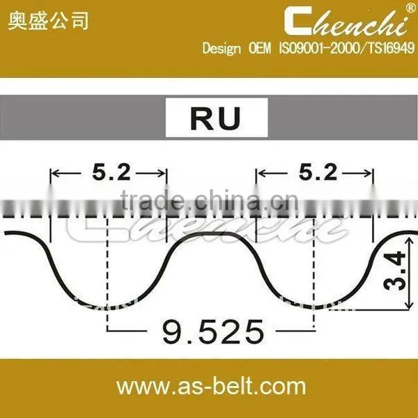 Geniune Spare Parts 97RU25 Rubber Belt Auto Timing Belt