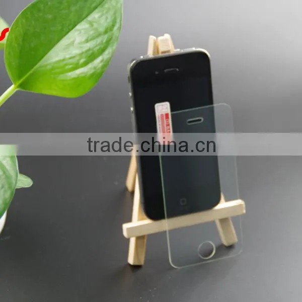 GXS Wholesale 99% High Transparency Clear Tempered Glass Screen Protector for Iphone 4 photo-2