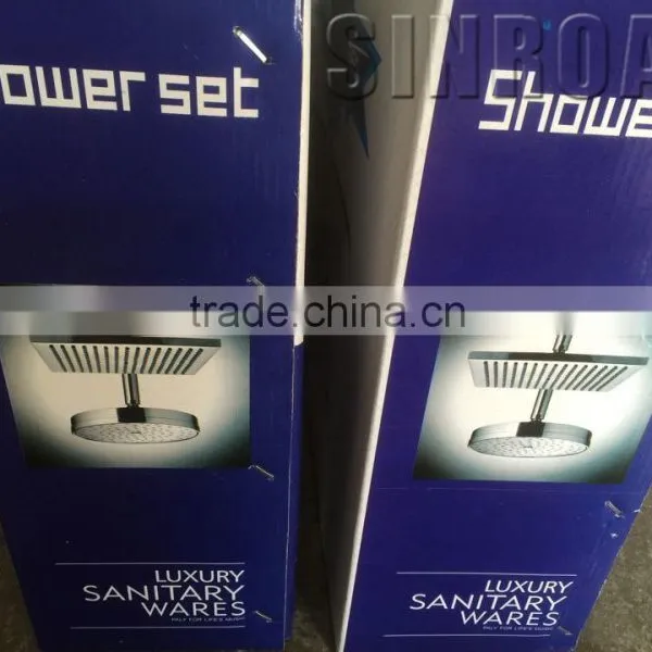 8 x 8 Inch Square Shower Head Set With Hand Held Square Shower Spray photo-2