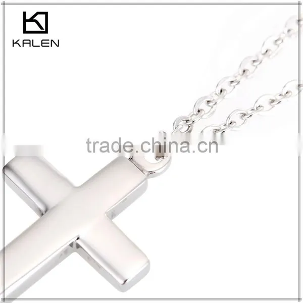 Hot Selling Good Price Fashion Style Simple Design Stainless Steel Cross Pendant photo-3