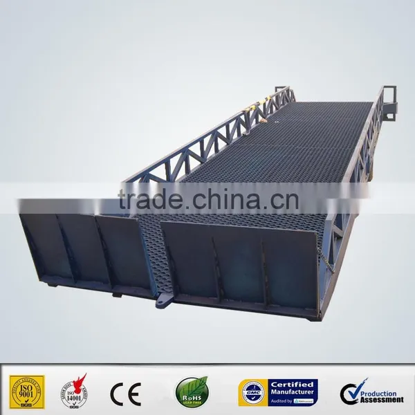 CE Approved Heavy Loading Mobile Type Hydraulic Loading Ramp