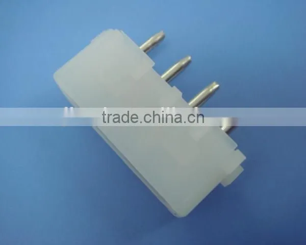 5.08mm Pitch Vertical PCB Mounting Orientation Wire to Board Pin Header Connector TE 4 Pin Connector Tyco 350424-1 photo-5