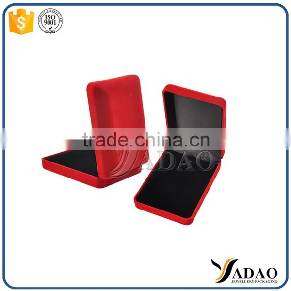 Elegant Design Professional Flocking Jewelry Packing Boxes photo-2