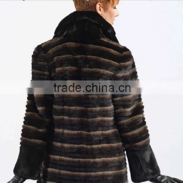 High Quality Mink Fur Coat/Fur Garment For Women photo-2