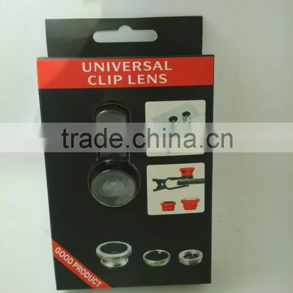 Popular Phone Lens Fisheye Lens 0.67x Wide-angle Photographic Lens 3 in 1 Lens Kit photo-2