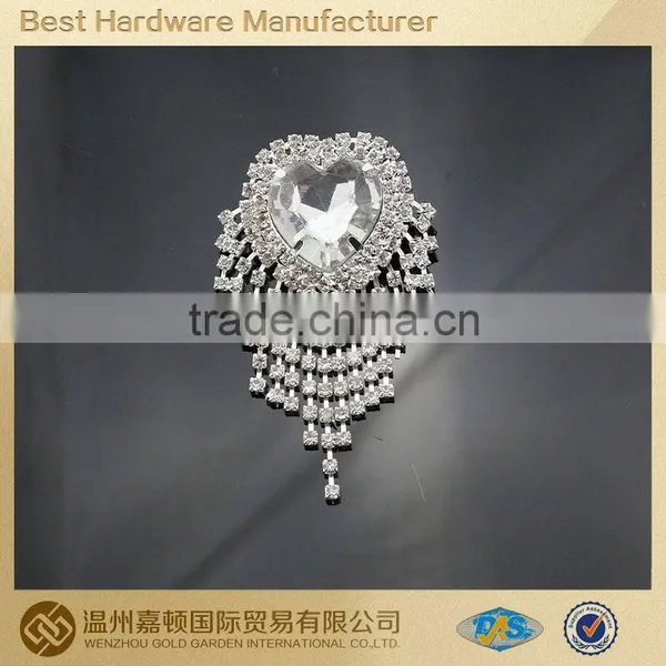 Rhinestone Crystal Bulk Brooch/fashion Rhinestone Button