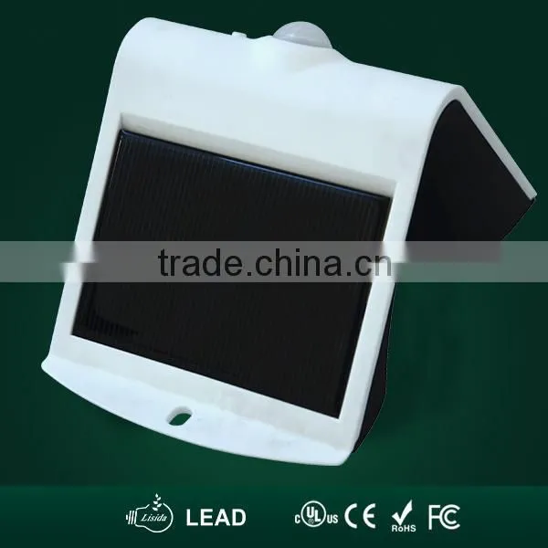 2016 New Model Sensor Solar Led Wall Light From Shenzhen Factory With Patent NO.201520905529.8 photo-2