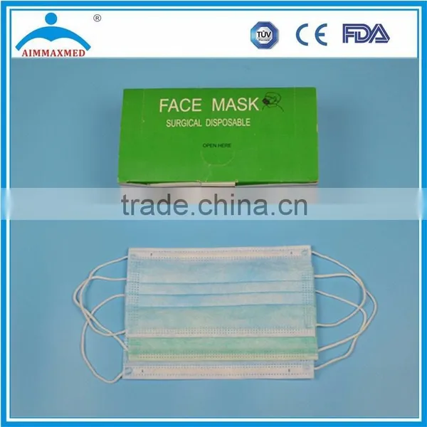 Disposable Non-Woven Hospital Surgical Respirator 1 2 3 4 Ply Face Mask photo-2