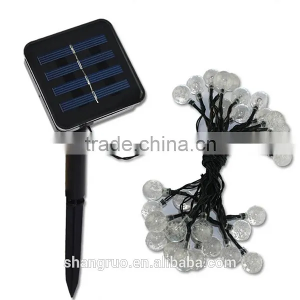 Christmas Led Crystal Magic Ball Light Festival Ball Light Solar Led Garden Ball Light photo-5