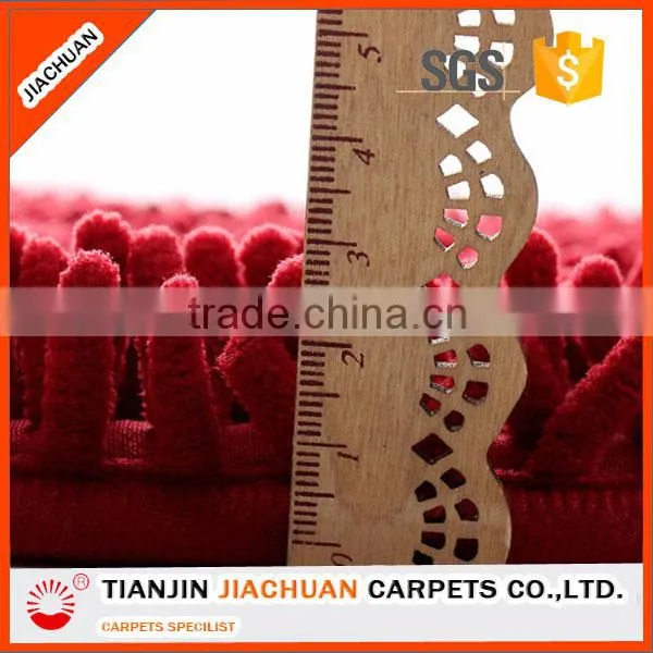 Non Slip Machine Made Water Absorbent Microfiber Chenille Bath Mat photo-5