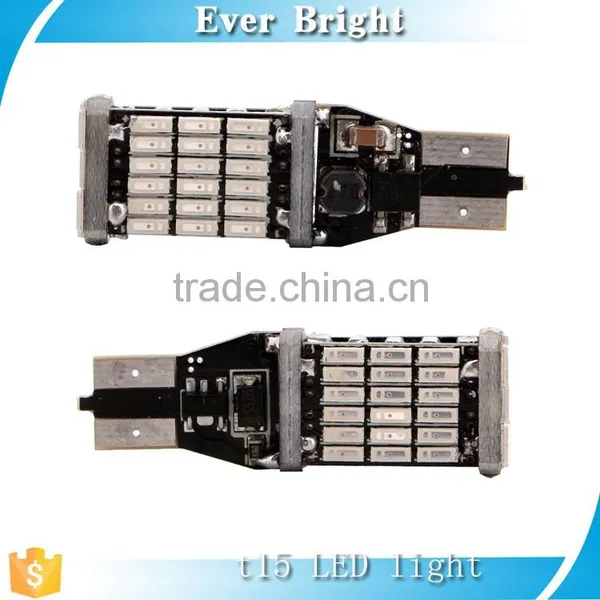 T15 3014 45 SMD Red LED Light High Power Car Light Source No Error Auto Turn Singal Brake Stop Parking Light photo-3