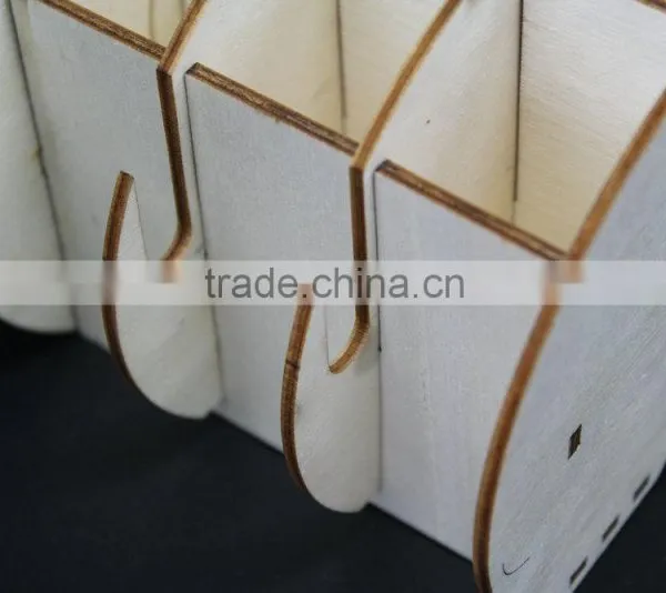 Environmental Plywood Pencil Holder ,pencil Vase for Kids,cute Animal Plywood Pencil Holder photo-5
