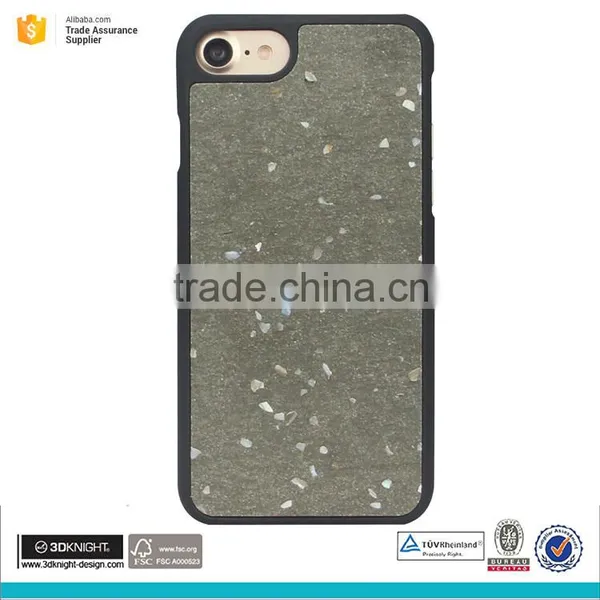 Natural Tactile Material for Iphone 7 Cement Concrete Cell Phone Case photo-3