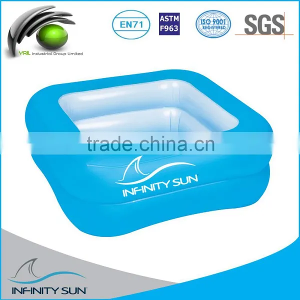 Professional Inflatable Pool / Swimming Pool / Green Blue Swimming Pool /square Baby Pool/square Baby Pool