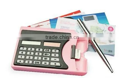 Name Card Calculator With Ball Pen photo-5