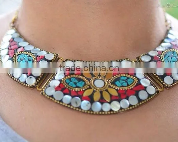 Branded Jewelry in Necklace Latest Design 2016 India All Color Manufacturer photo-4