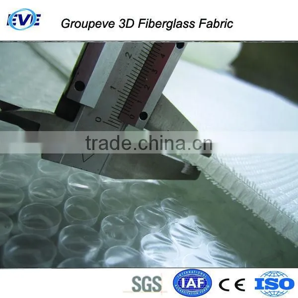 1.27M Wide 3D Fiberglass Surfboards 3D Spacer White Fibreglass 3D Fabric photo-2