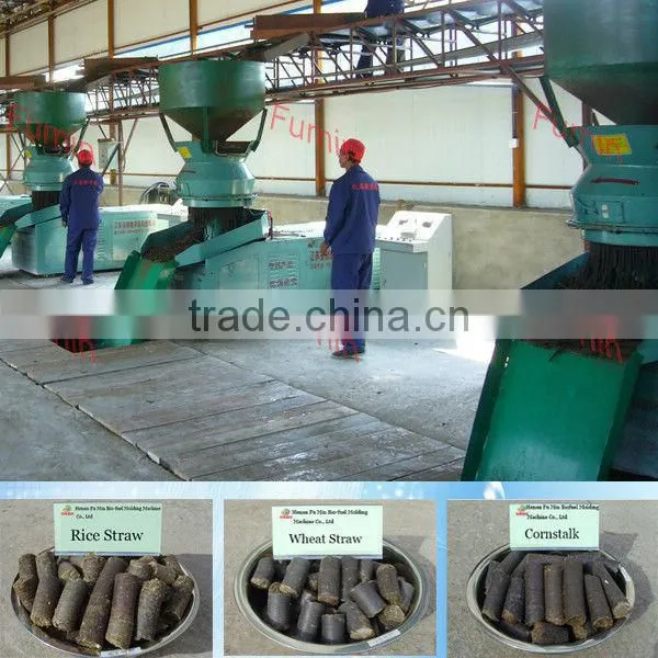 High Automatic Corn Straw Fuel Briquette Machine ,biomass Briquette Machine photo-2
