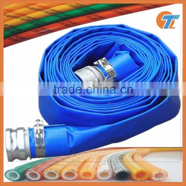PVC Layflat Discharge Hose Tubing photo-3