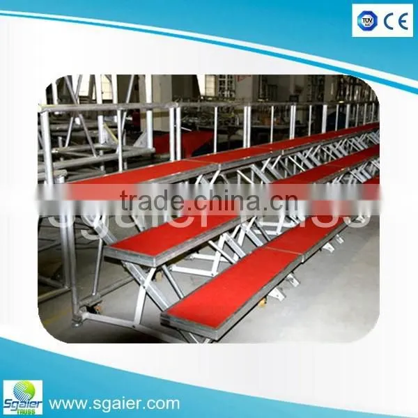 Folding Aluminum Chorus Stage for Taking Photo and Chorus Singing photo-5