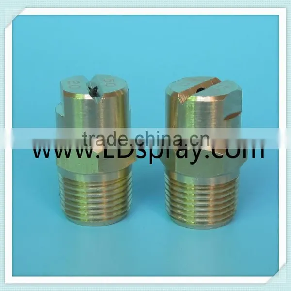 Common Metal Brass Flat Fan Spray Jet Water Nozzles photo-2
