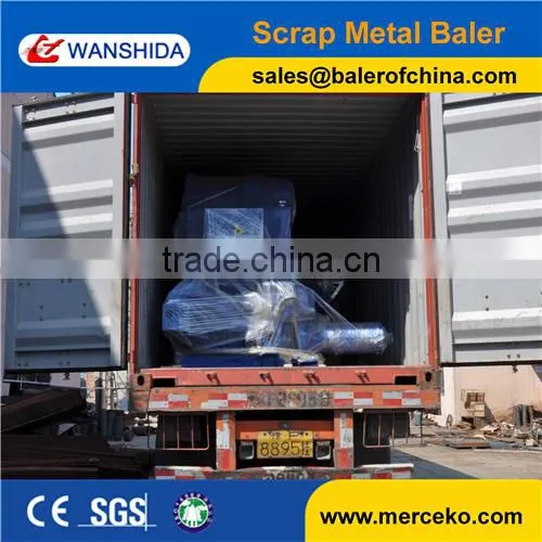 High Efficiency Metal Shavings Scrap Baler photo-5