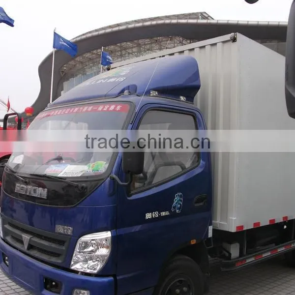 Fiberglass Isolated Truck Box Trailer for Icecream Selling photo-3