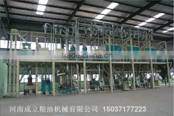 100T/Day Maize Flour Production Line Corn Flour Mill Grain Crusher Cereal Grinding Machine photo-3
