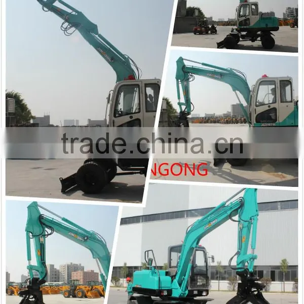 POWERFUL LOW PRICE SELLING JINGONG JGM9075L WHEEL EXCAVATOR HOT photo-3