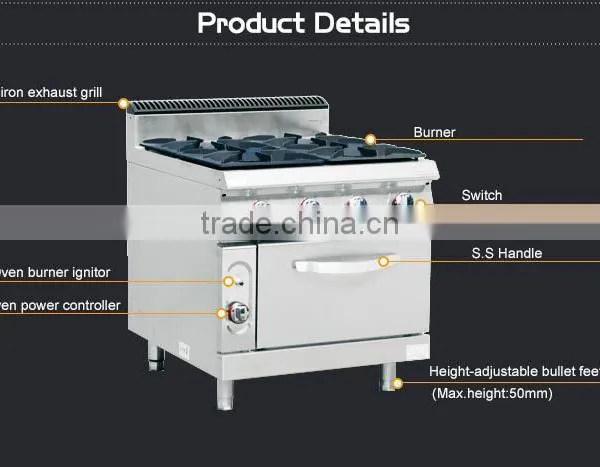 Commercial Restaurant Used Cook Stoves for Sale photo-2