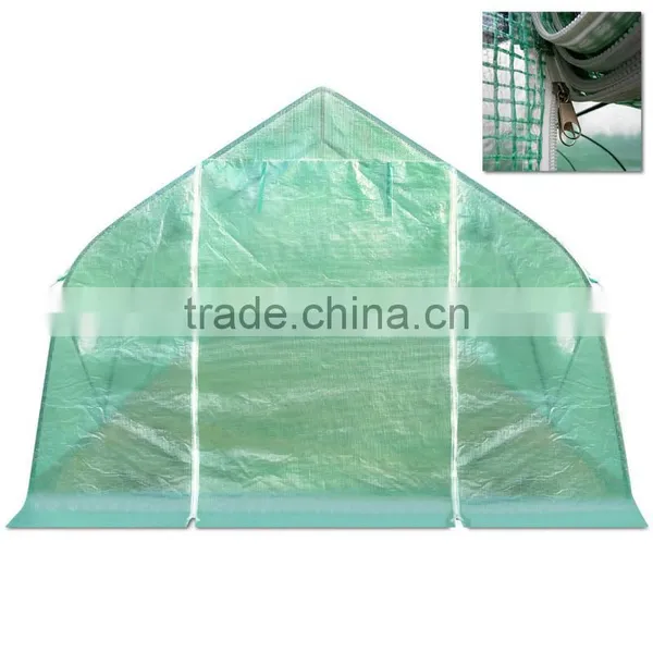 Polytunnel Greenhouse Galvanised Steel Frame Poly Tunnel 6mx3m x 2m photo-2