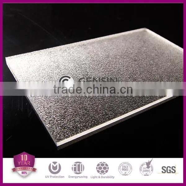 2.0-10mm Colored Embossed Polycarbonate Sheet /pc Embossed Panel /polycarbonate Prices photo-5