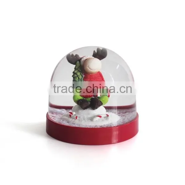 2016 Clear Plastic Snow Globe photo-6