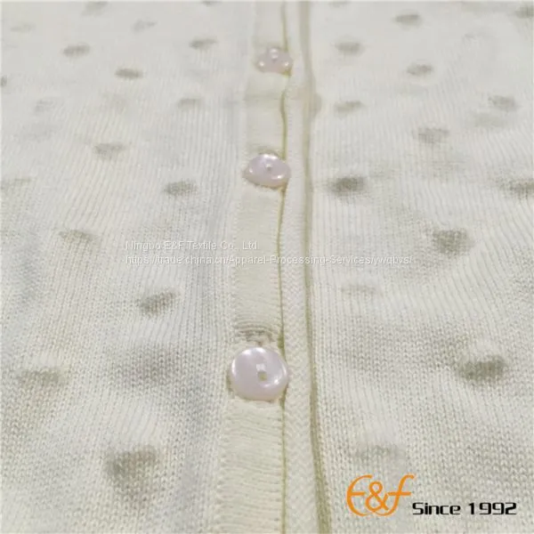 Baby Girl Tuck Stitch Balls Sweater photo-5
