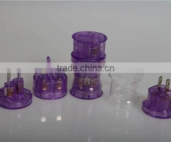 All in One Universal International Plug Adapter World Travel SY-02 DC Power Adapter 1european Plug ac Switching photo-6
